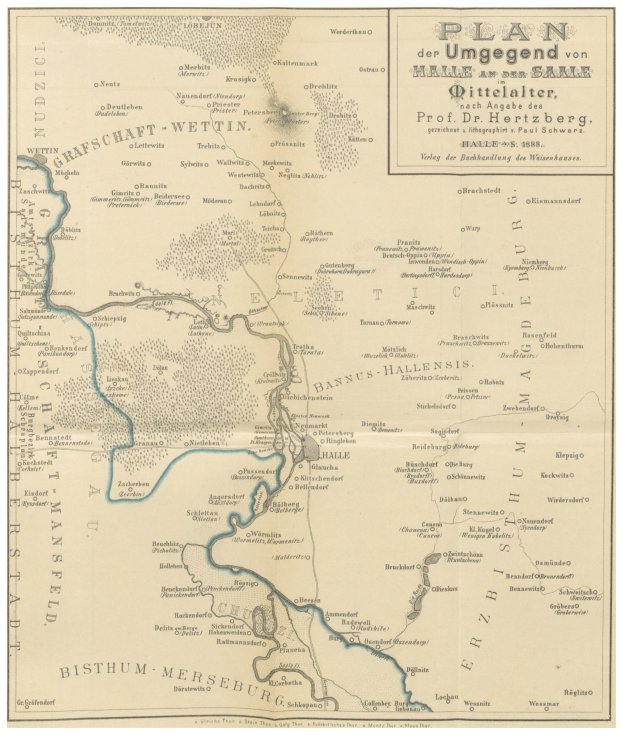Ein vergilbtes 19. Jahrhundert-Karte des Deutschen Reichs, die den Rhein Fluss mit handgeschriebenen Anmerkungen auf altem Papier hervorhebt.