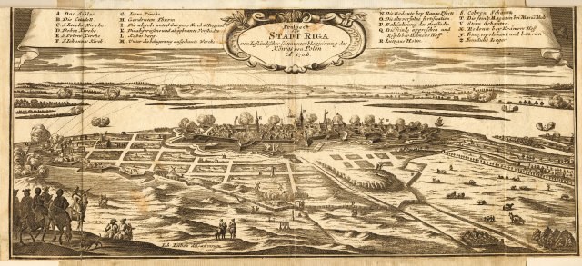 Ausführliche alte Karte von Stuttgart, Deutschland, mit Straßen, Gebäuden, Bäumen, Gewässern und Textanmerkungen.