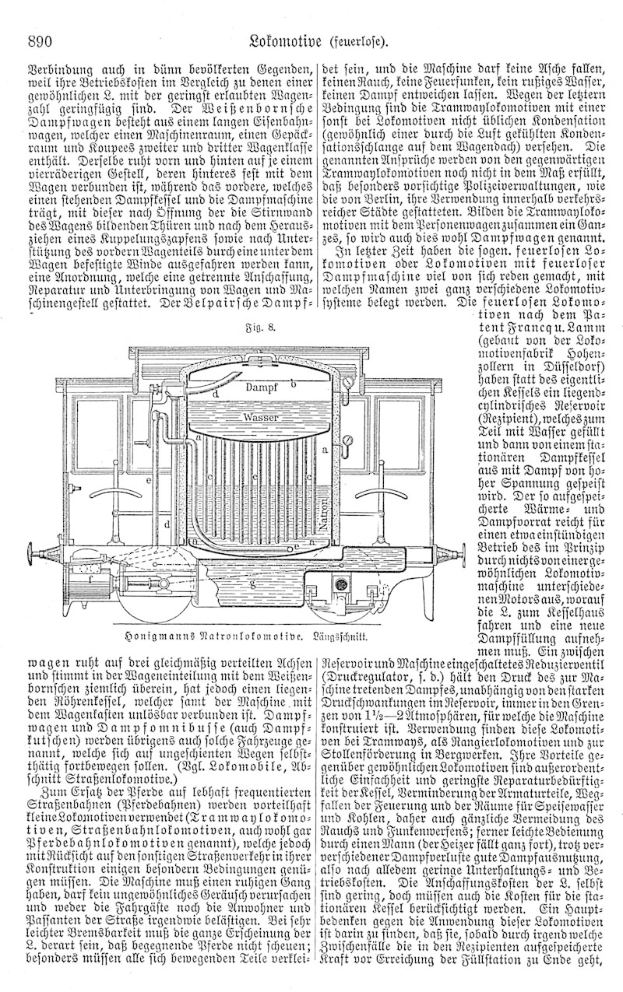 Ausführliches Schema einer Automotor von der deutschen Patent 890,000,000, das Komponenten wie Kolben und Ventile zeigt.